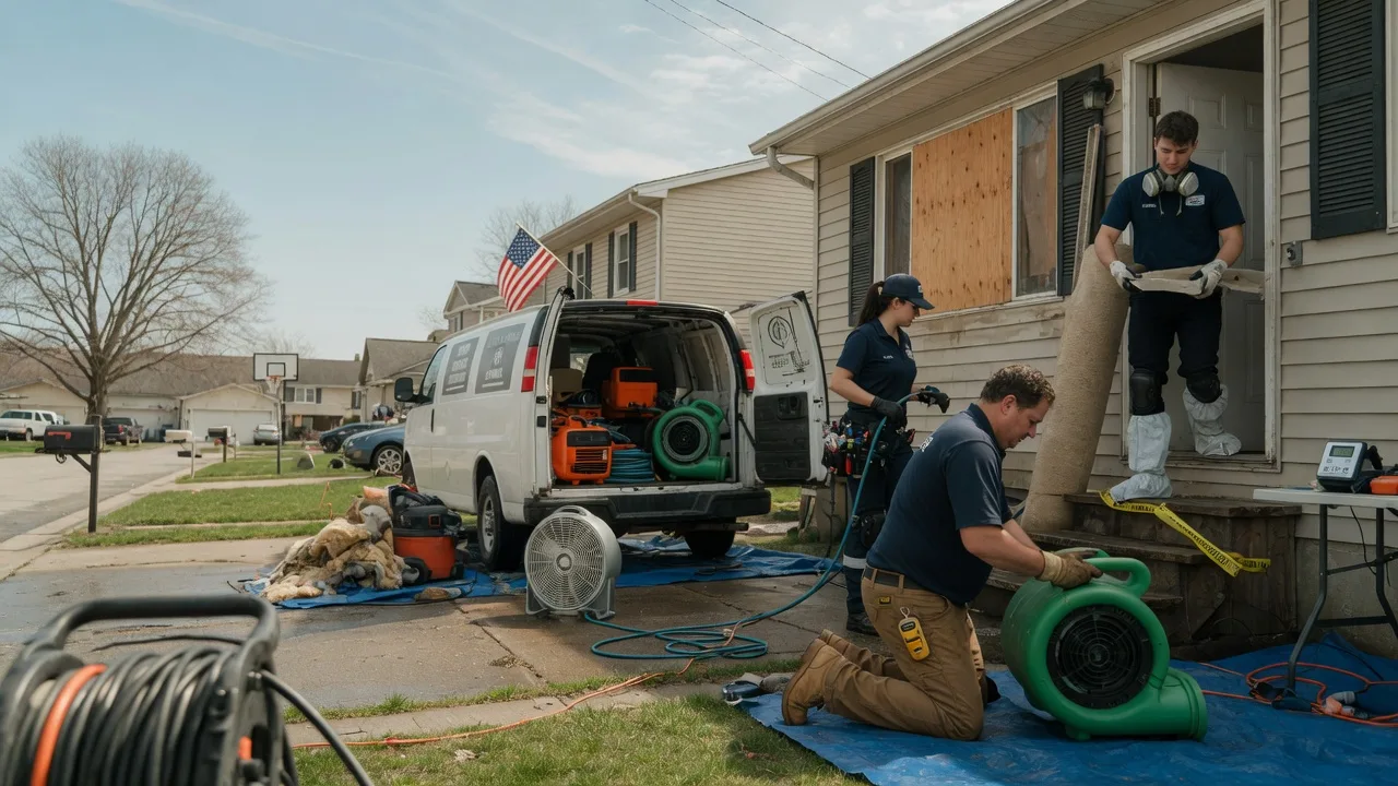 Water Damage Restoration in Fredonia, KS near me